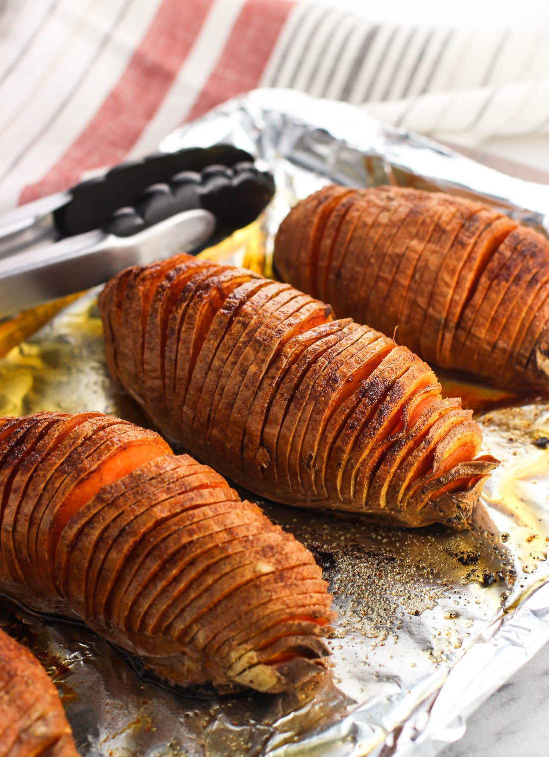 Healthy Side Dishes For Dinner
 Sweet and Smoky Hasselback Sweet Potatoes
