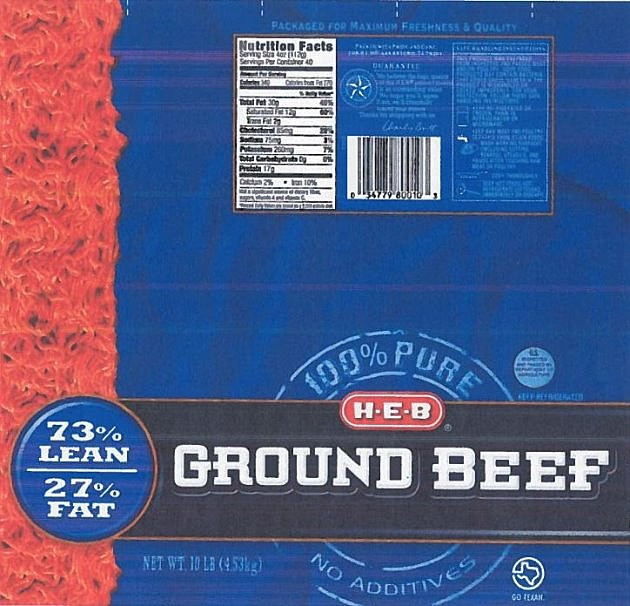 Heb Ground Beef
 Texas pany Recalls Over 90 000 Pounds of HEB Ground Beef