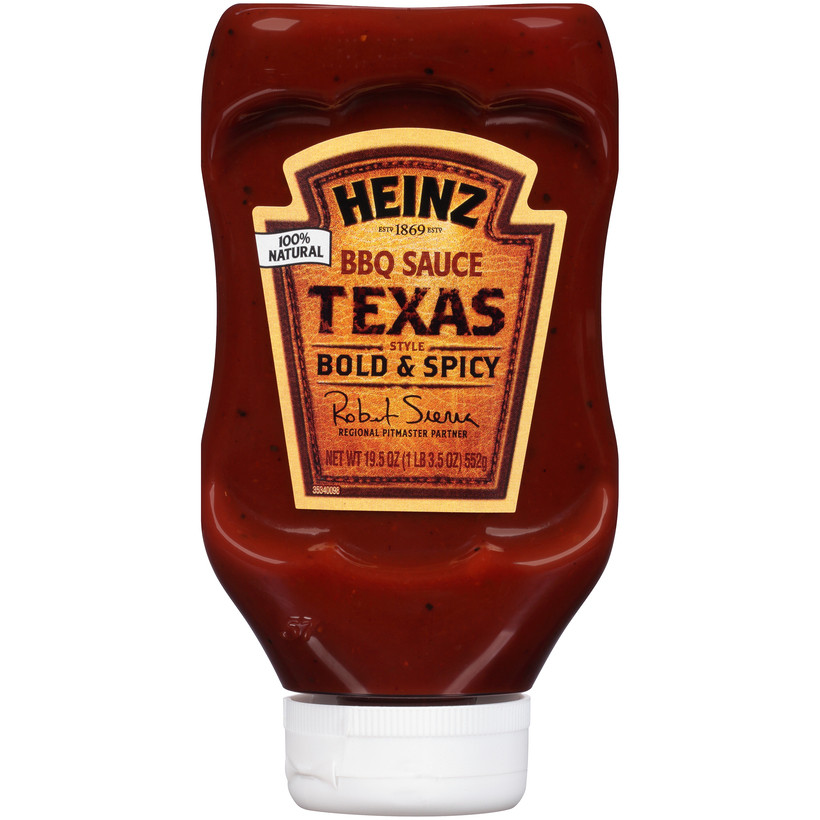 Heinz Bbq Sauces
 Heinz Texas Style Bold & Spicy BBQ Sauce 19 5 oz Bottle