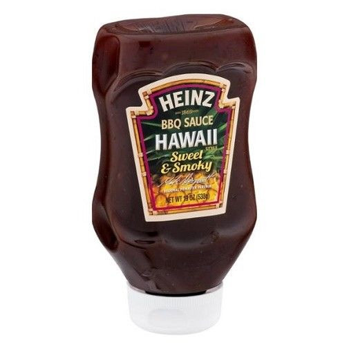 Heinz Bbq Sauces
 Heinz BBQ Sauce Hawaii Sweet & Smoky