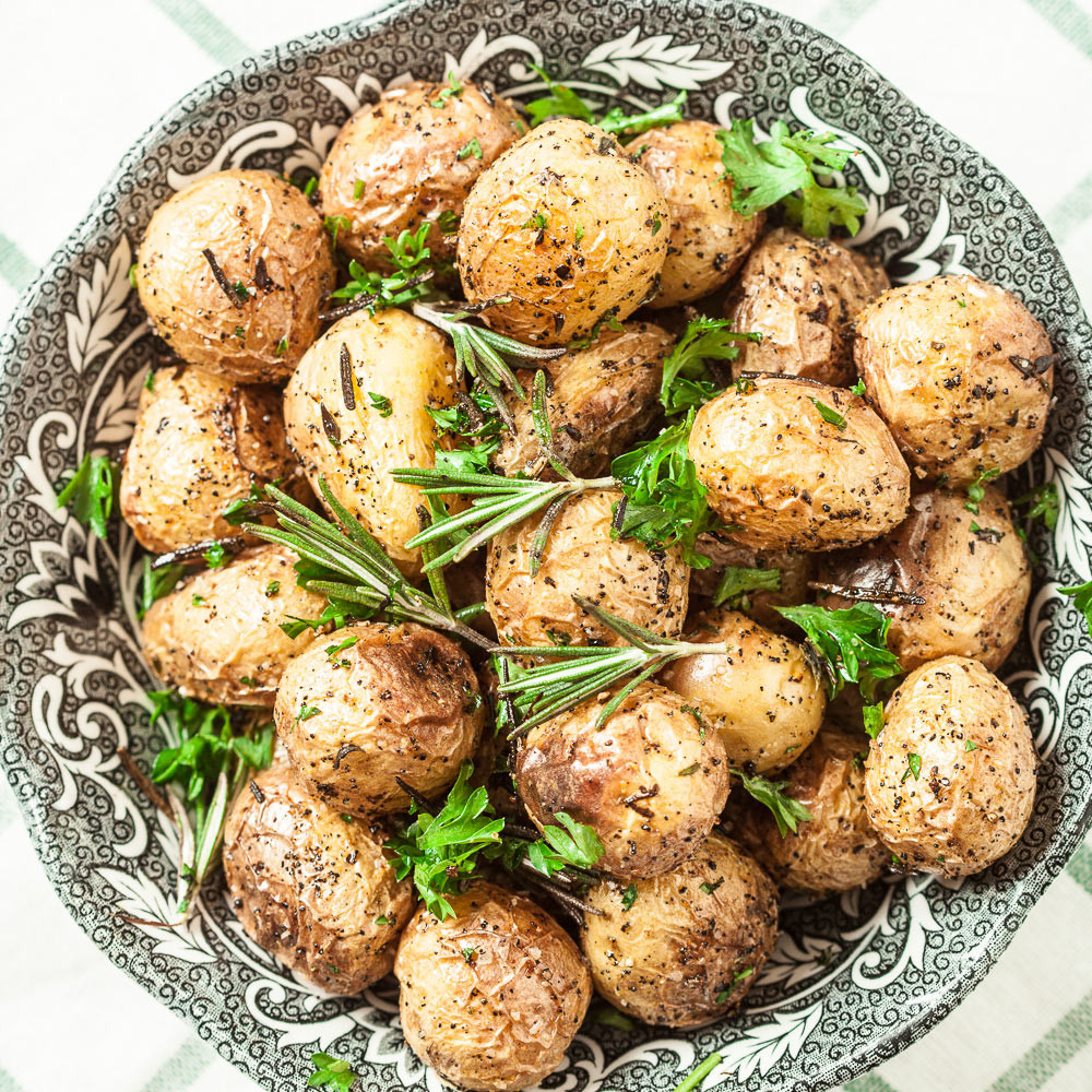Herb Roasted Baby Potatoes
 Garlic Herb Roasted Baby Potatoes Chew Out Loud
