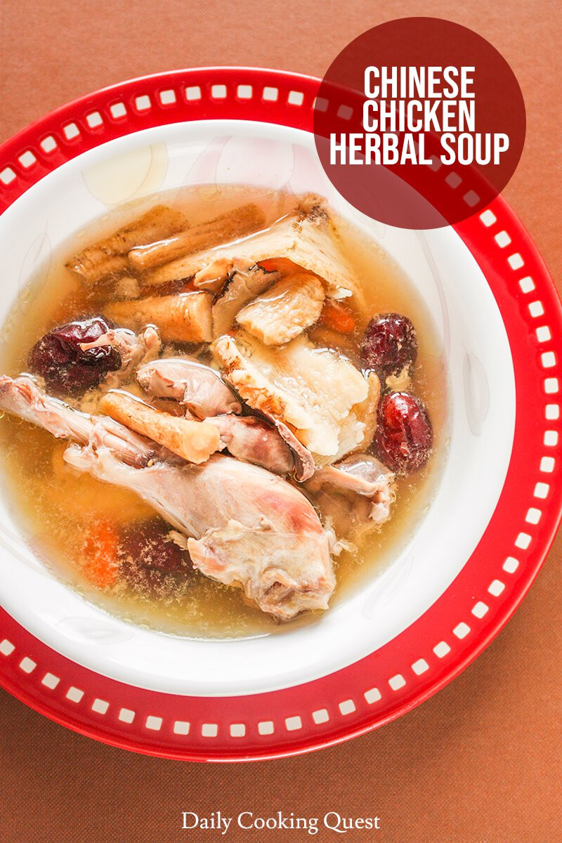 Herbs For Chicken Soup
 Chinese Chicken Herbal Soup Recipe