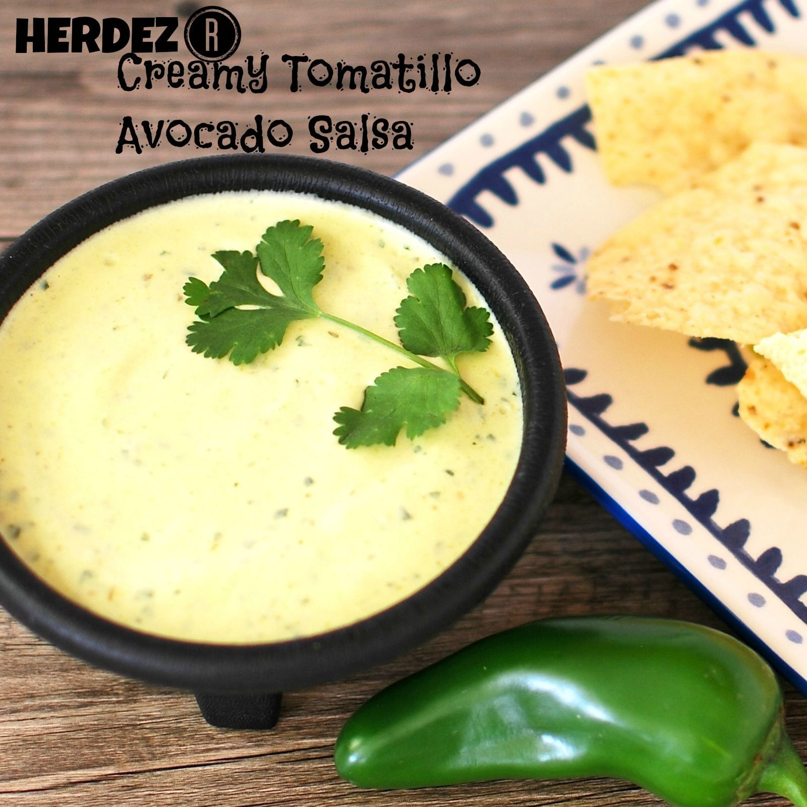Herdez Guacamole Salsa Recipes
 HERDEZ Creamy Tomatillo Avocado Salsa Recipe