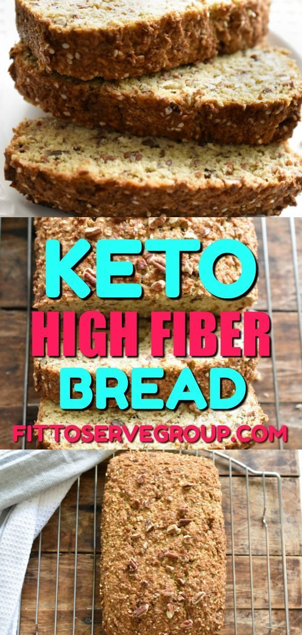 High Fiber Bread Recipe
 Keto High Fiber Bread ketorecipesforbeginners in 2020