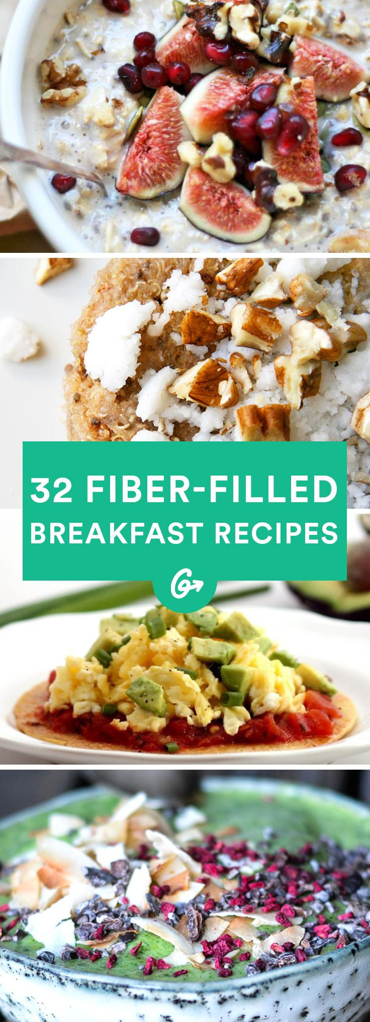 High Fiber Breakfast Recipes
 19 Fiber Filled Breakfast Recipes