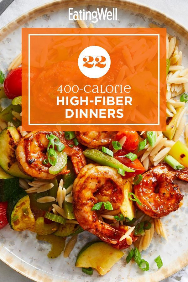 High Fiber Dinner Recipes
 22 High Fiber Dinners with 400 Calories in 2020