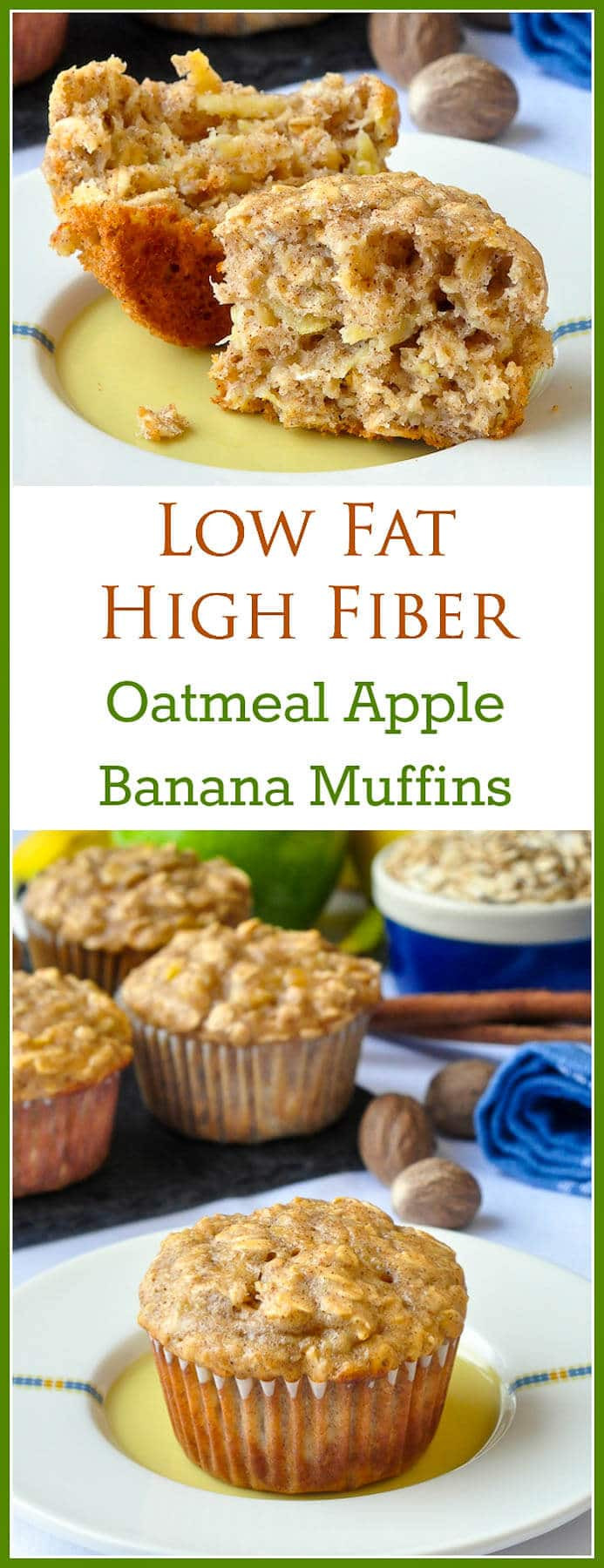 High Fiber Muffin Recipes Best Of Oatmeal Apple Banana Low Fat Muffins Easy Delicious
