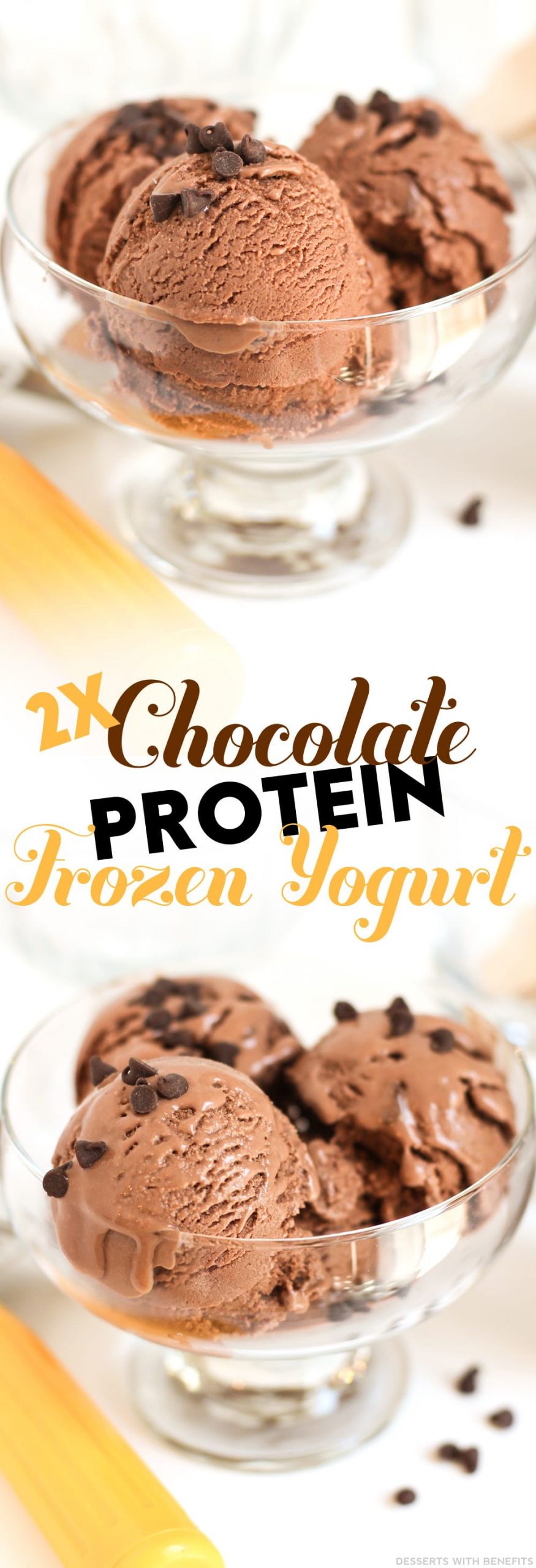 High Protein High Fiber Recipes
 Healthy Double Chocolate Protein Frozen Yogurt sugar free