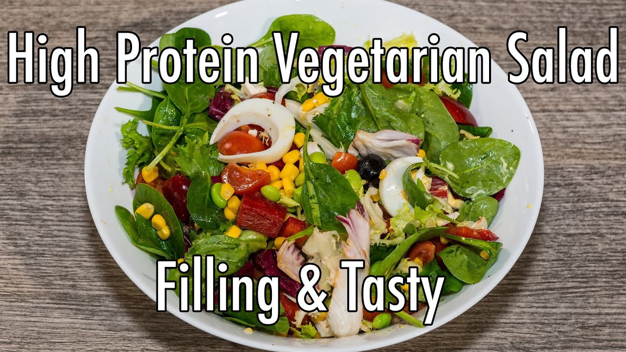 High Protein Vegetarian Salad
 Filling High Protein Ve arian Salad Tasty the Go