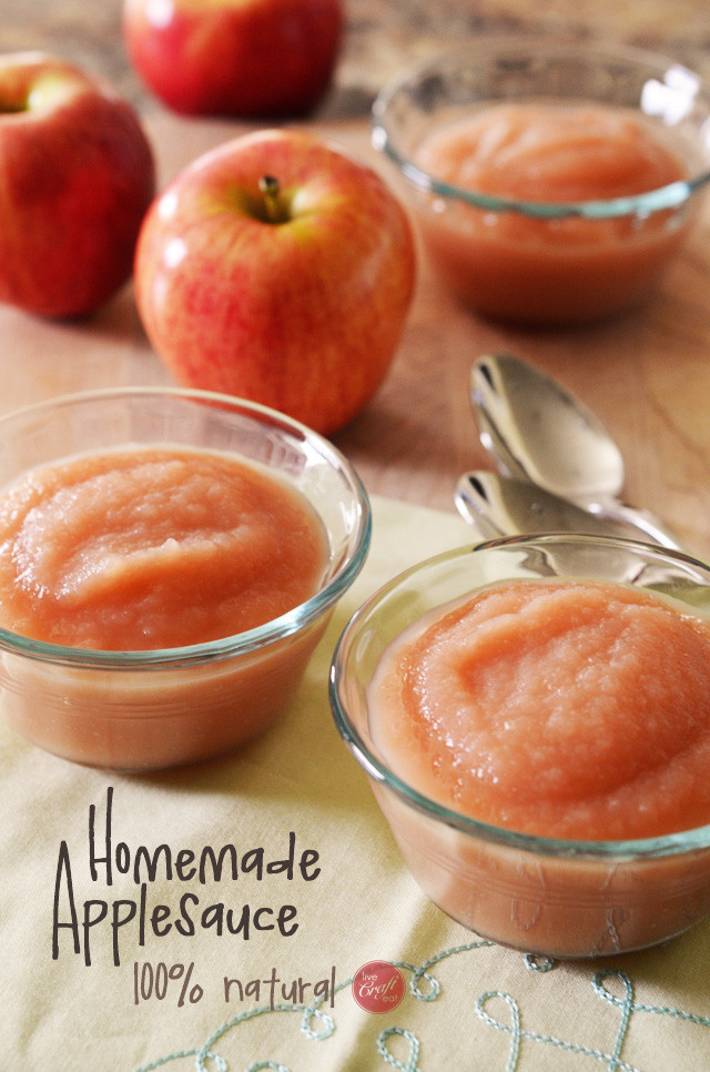 Homemade Baby Applesauce
 Homemade Applesauce Recipe How To Make