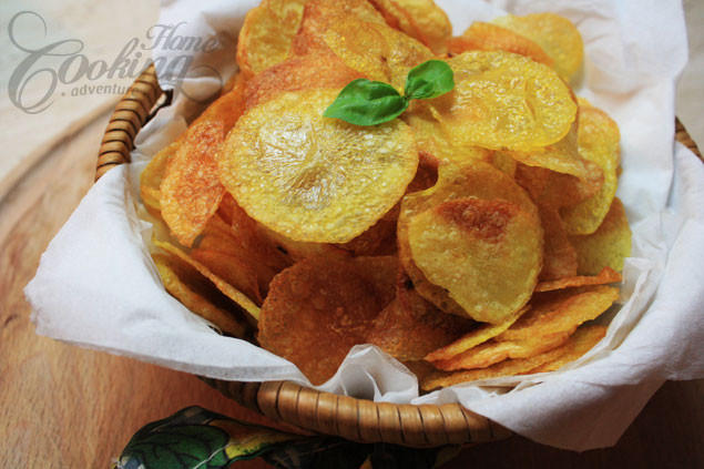 Homemade Baked Potato Chips
 Homemade Baked Potato Chips Home Cooking Adventure