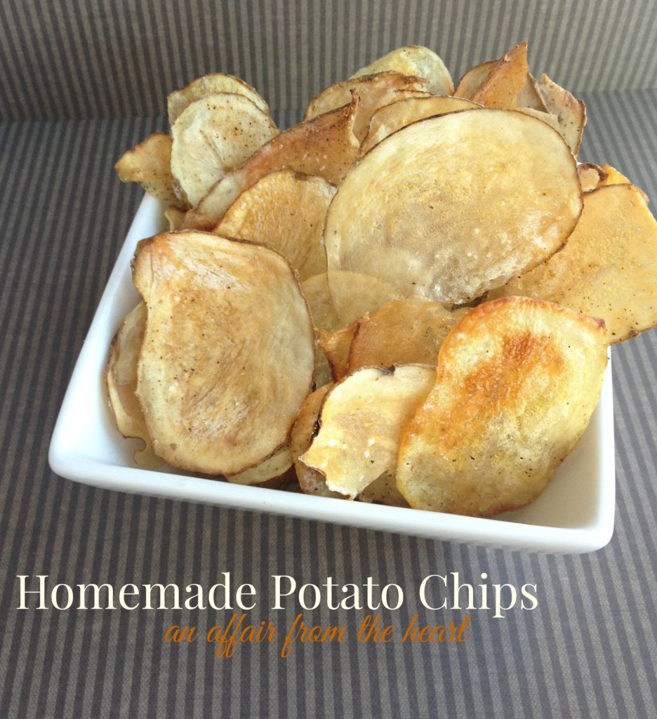 Homemade Baked Potato Chips
 Homemade baked Potato Chips