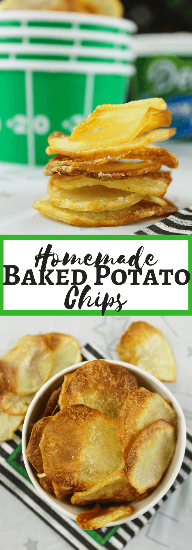 Homemade Baked Potato Chips
 Homemade Baked Potato Chips