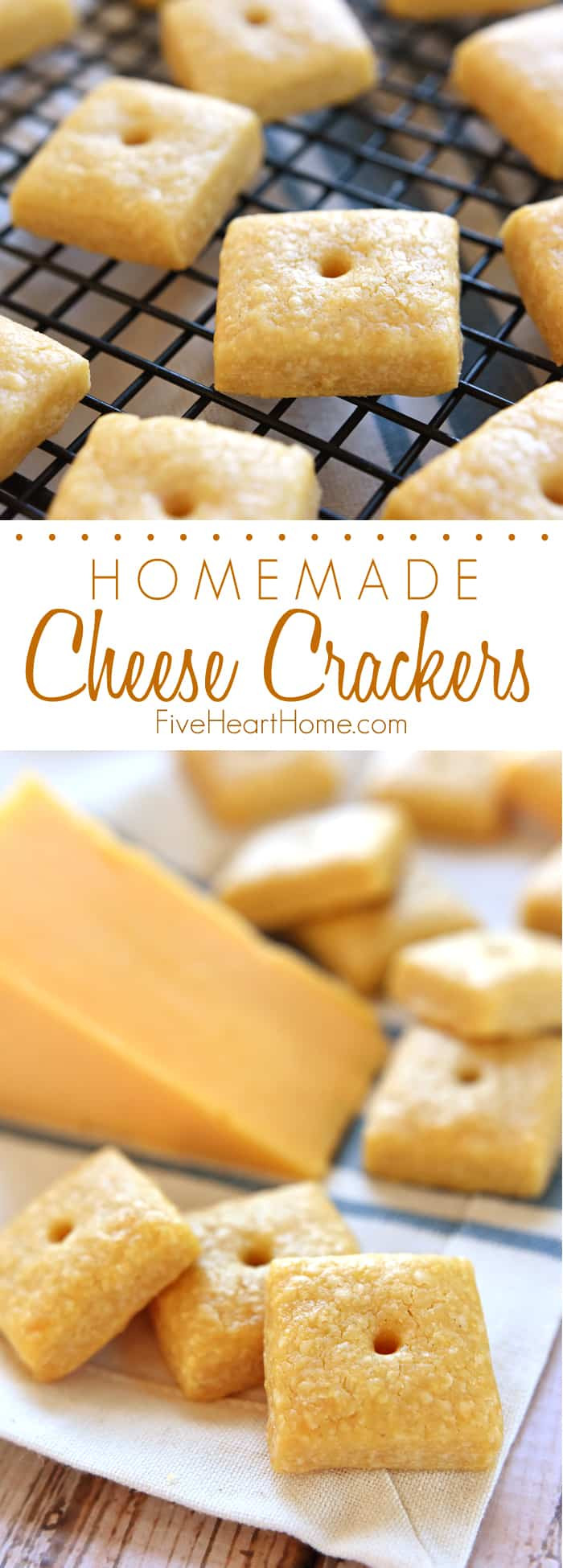 Homemade Cheese Crackers
 Homemade Cheese Crackers