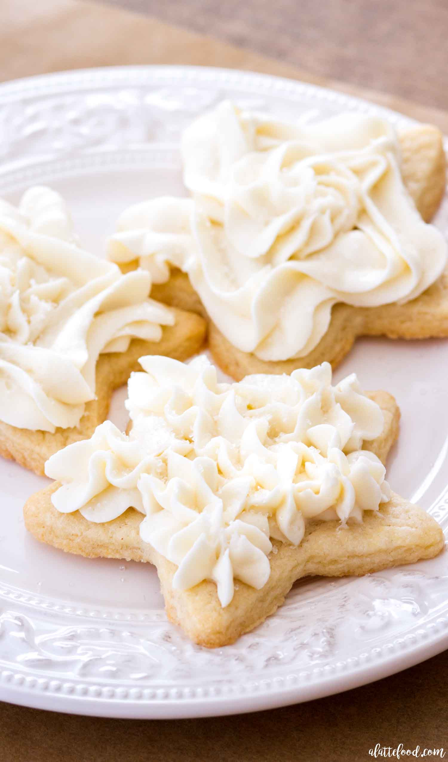 Homemade Sugar Cookies Icing
 Easy Sugar Cookie Frosting Vanilla Buttercream A Latte