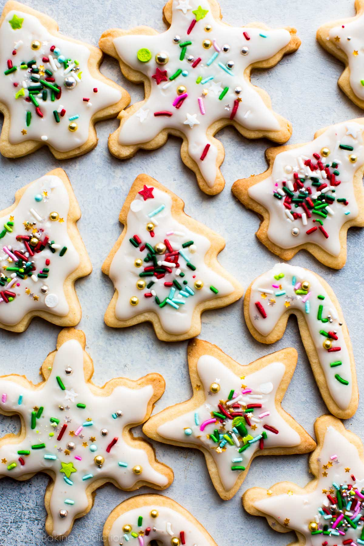 Homemade Sugar Cookies Icing
 Holiday Cut Out Sugar Cookies with Easy Icing Sallys