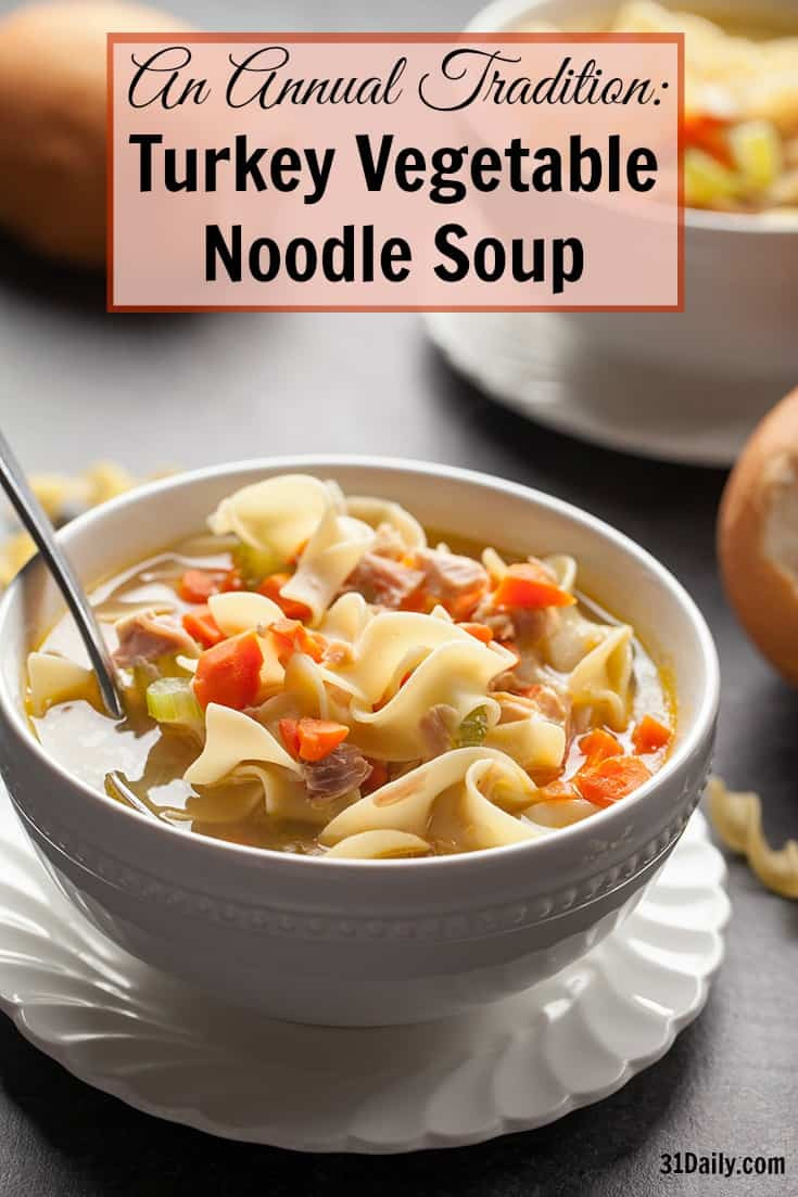 Homemade Turkey Vegetable Soup
 Turkey Ve able Noodle Soup An Easy Leftovers Recipe