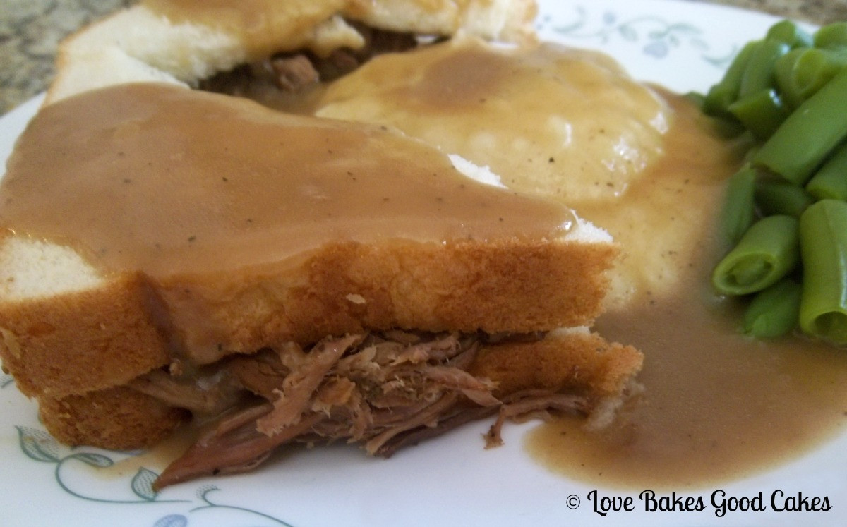 Hot Beef Sandwiches Recipes
 Hot Roast Beef Sandwiches with Gravy