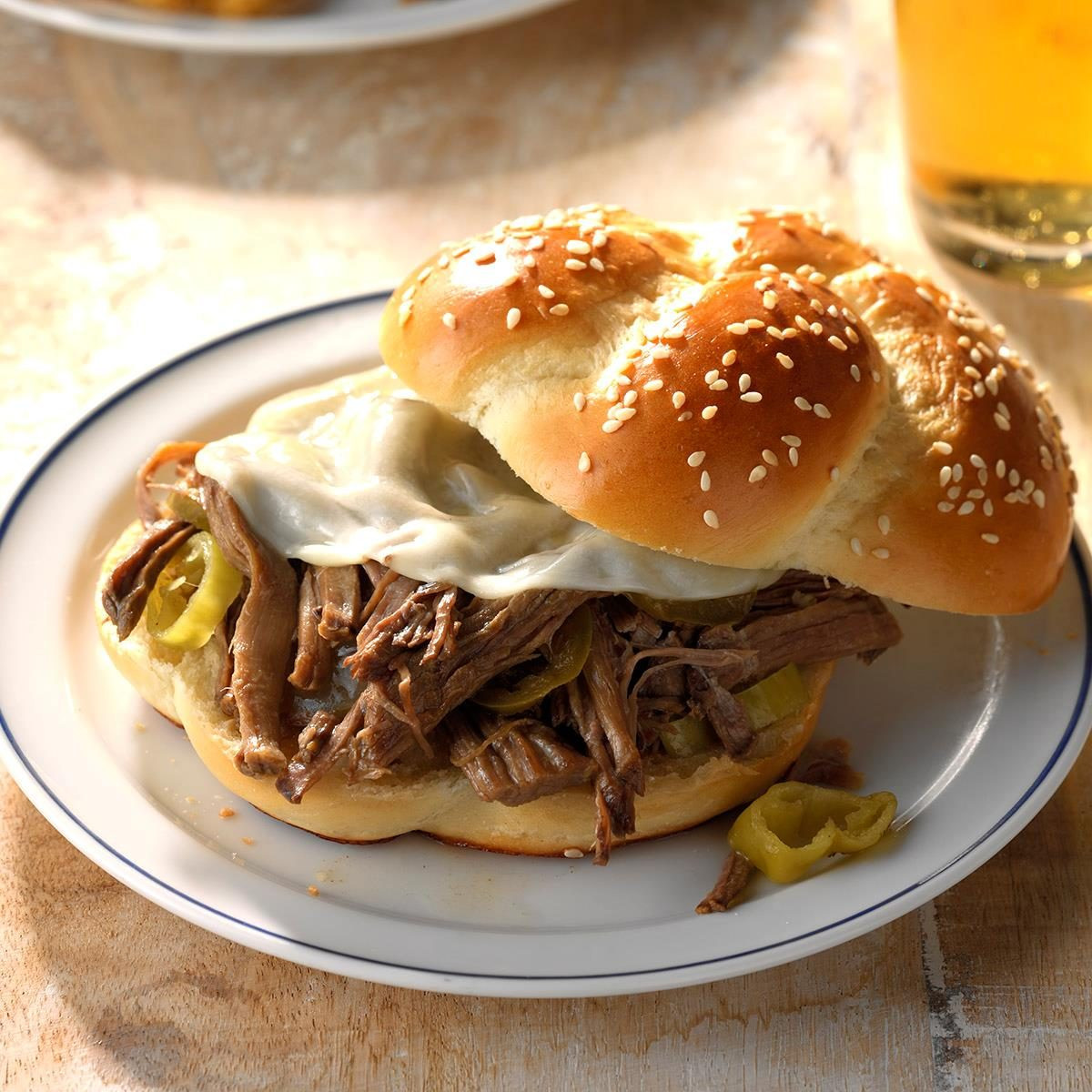 Hot Beef Sandwiches Recipes
 Spicy Shredded Beef Sandwiches