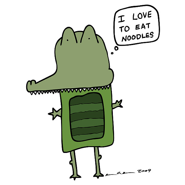 I Love Noodles
 I Love Noodles ic Color by Karl Addison