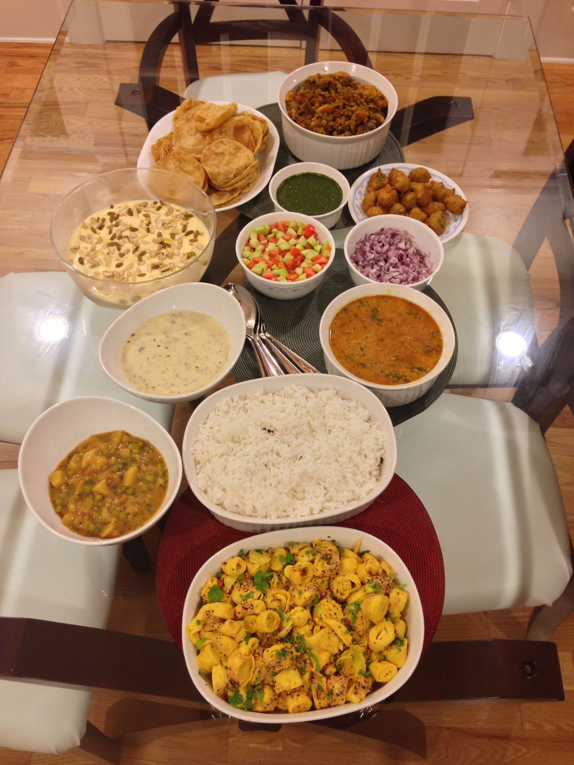 Indian Vegetarian Recipes For Dinner
 Indian ve arian Thanksgiving dinner