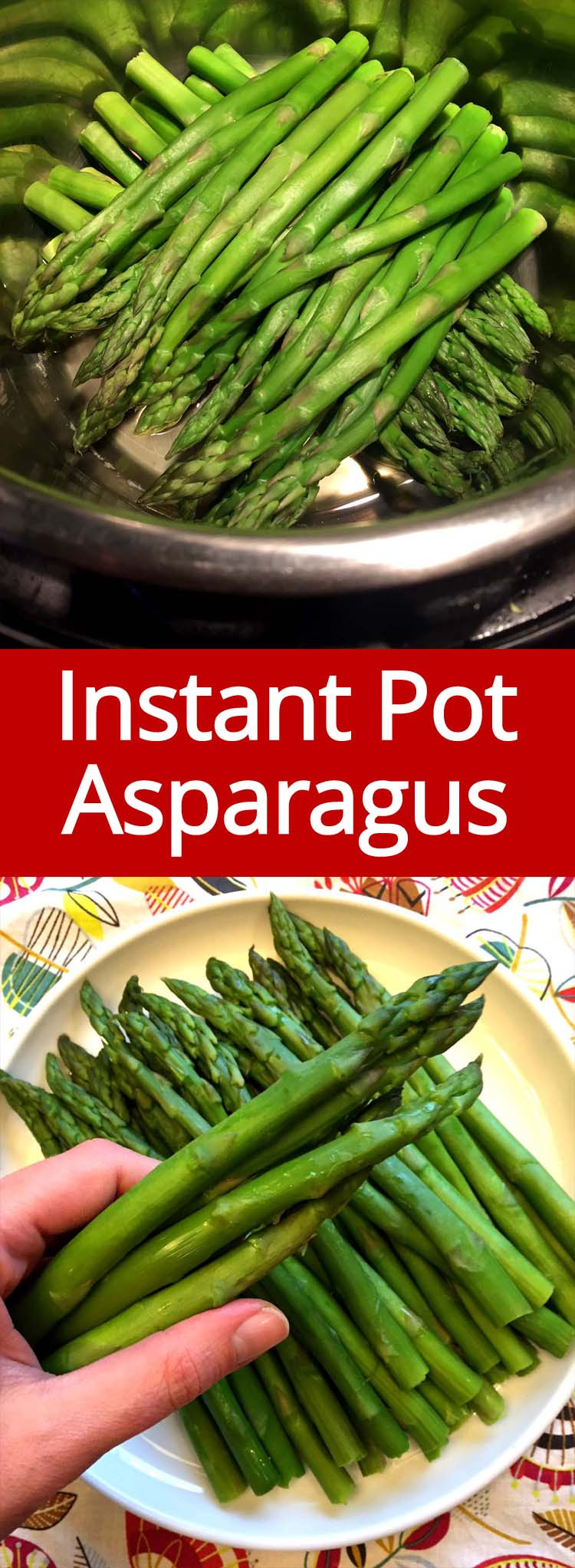 Instant Pot asparagus New Instant Pot asparagus – Pressure Cooker Steamed asparagus