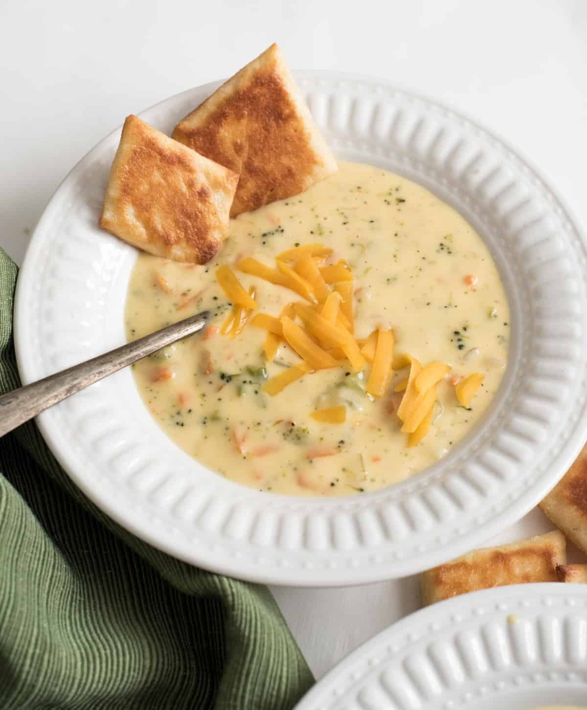 Instant Pot Broccoli Soup
 The Best Instant Pot Broccoli and Cheese Soup