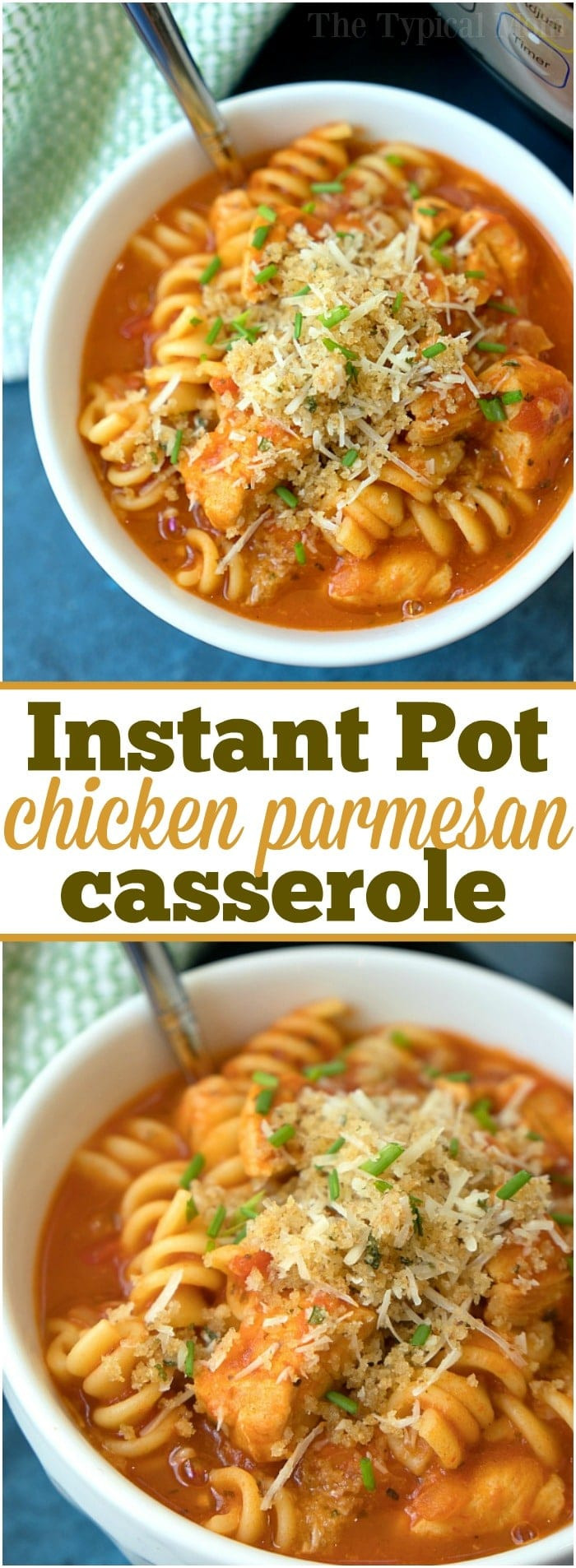 Instant Pot Chicken Casserole
 Instant Pot Chicken Parmesan Casserole