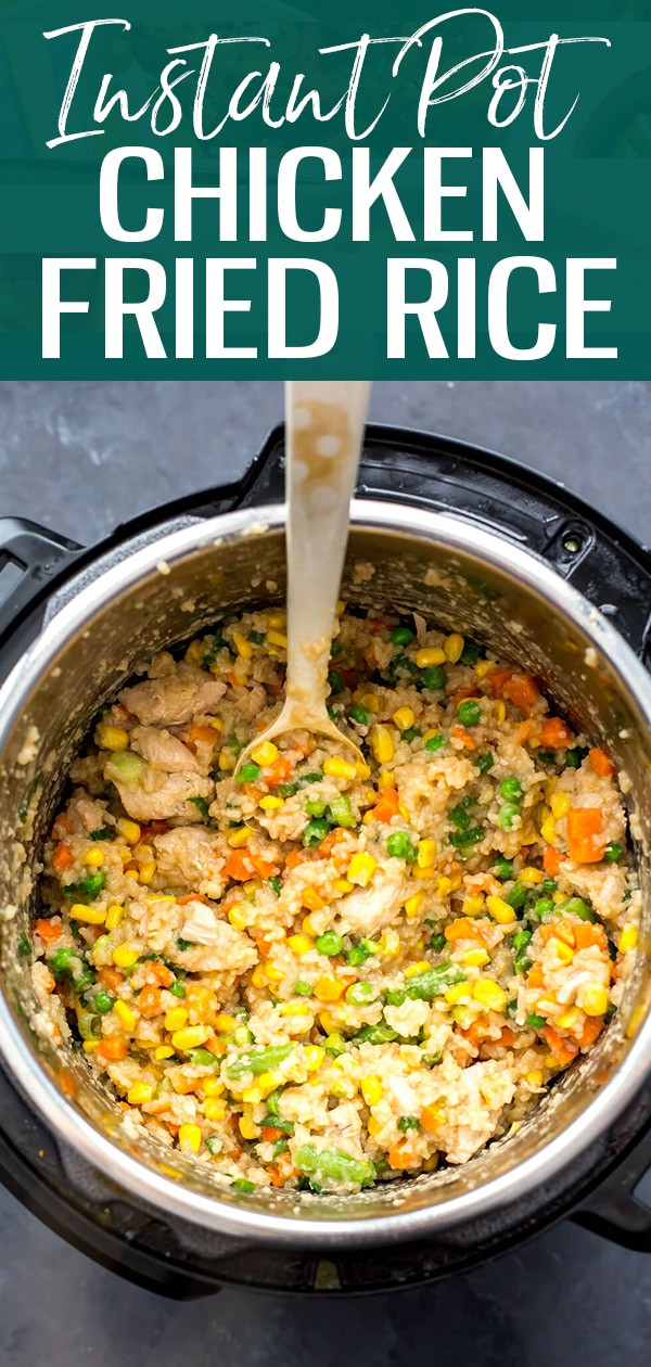 Instant Pot Chicken Fried Rice
 Instant Pot Chicken Fried Rice Meal Prep Bowls The Girl