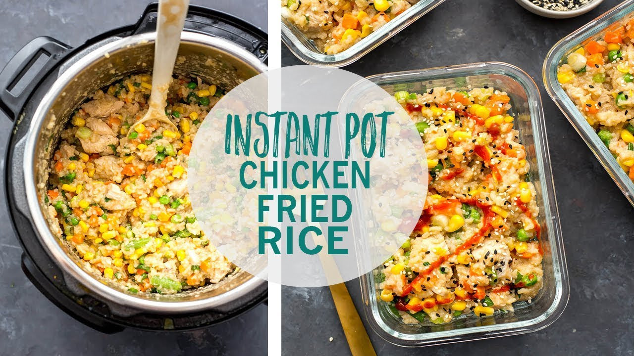 Instant Pot Chicken Fried Rice
 Instant Pot Chicken Fried Rice