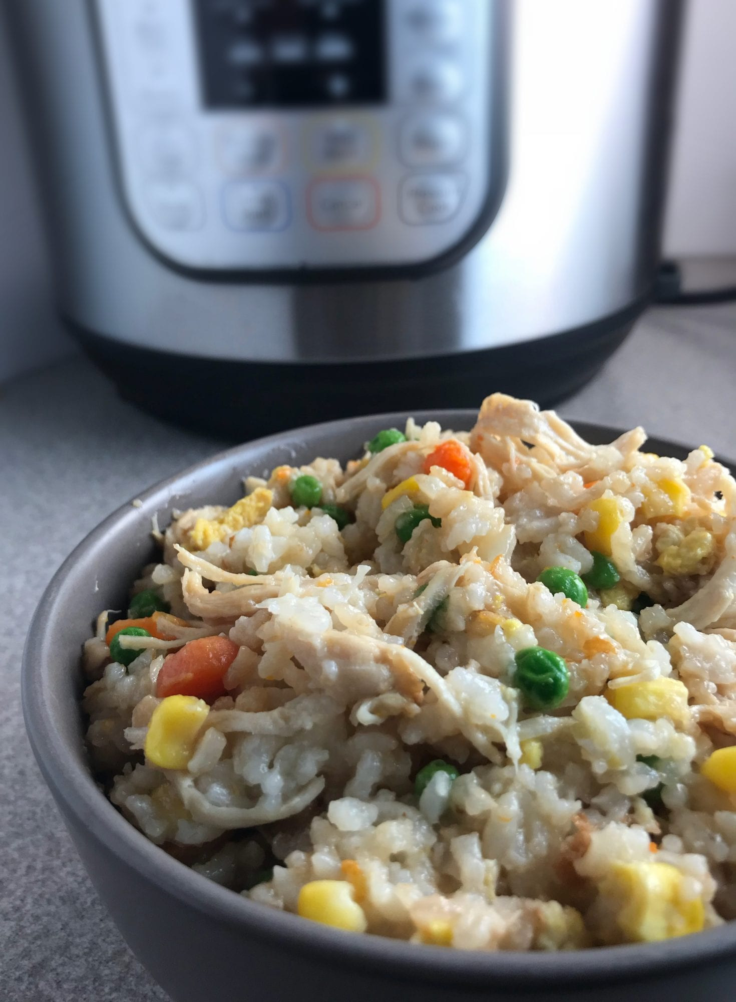 Instant Pot Chicken Fried Rice
 Instant Pot or Stove Top Chicken Fried Rice Meal