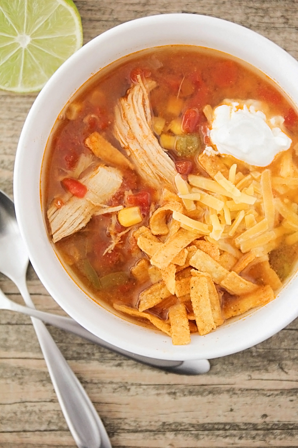 Instant Pot Chicken Soup With Frozen Chicken
 The Baker Upstairs Instant Pot Chicken Tortilla Soup