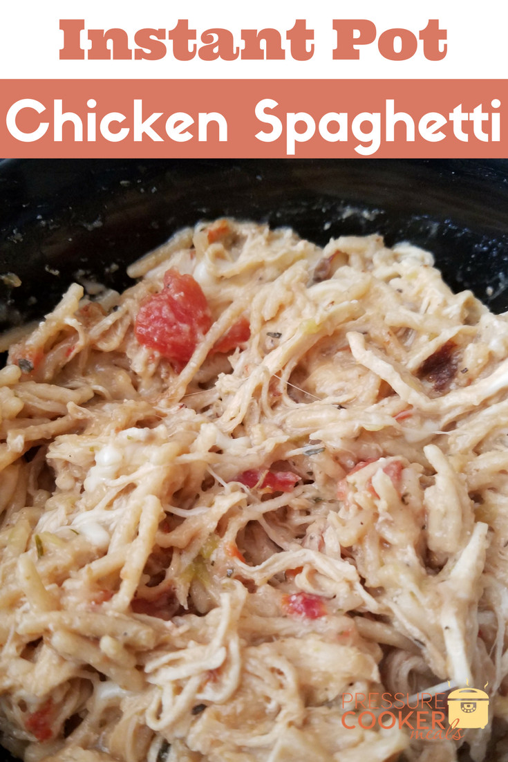Instant Pot Chicken Spaghetti
 Pressure Cooker Chicken Spaghetti Recipe Pressure Cooker