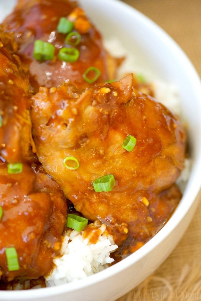 Instant Pot Chicken Thighs Best Of Instant Pot Spicy Teriyaki Chicken Thighs · the Typical Mom