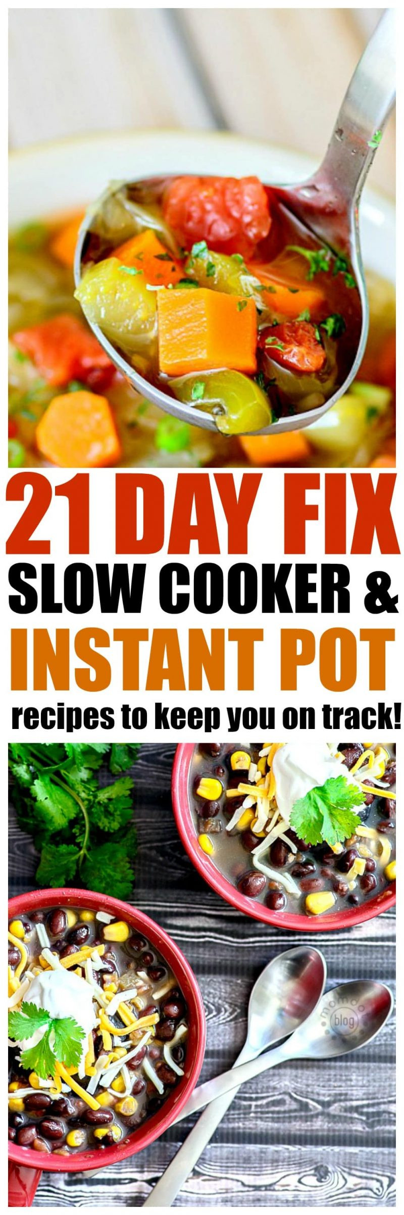 Instant Pot Diet Recipes
 21 Slow Cooker and Instant Pot 21 Day Fix Recipes MomDot