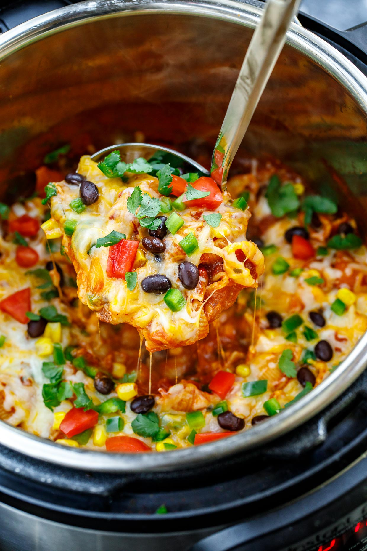 Instant Pot Dinners
 Ve arian Instant Pot Taco Pasta Recipe Peas and Crayons