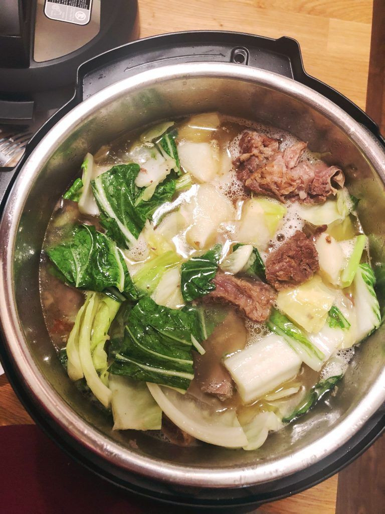 Instant Pot Filipino Recipes
 Nilagang Baka Filipino beef and ve able soup Instant