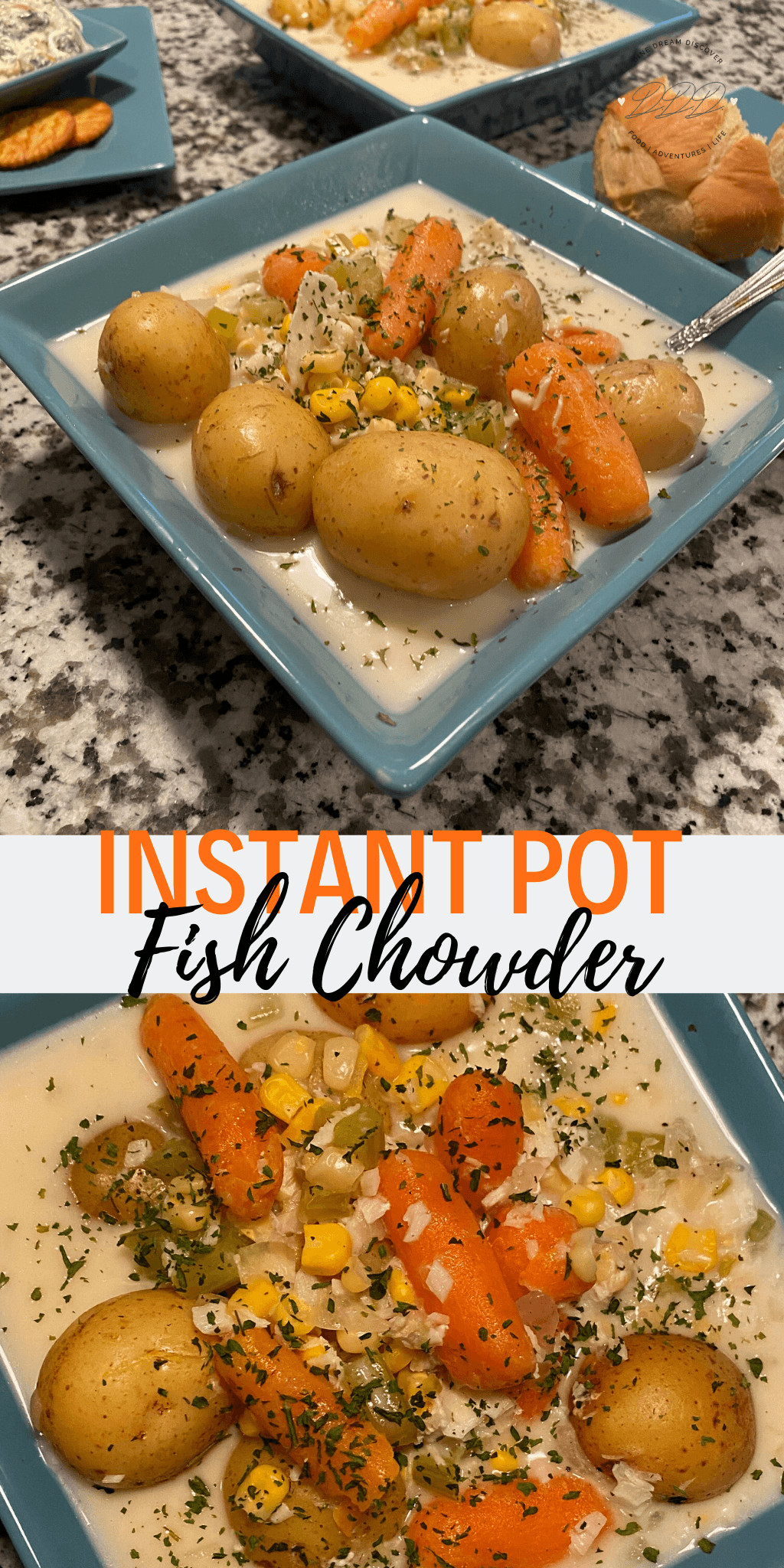 Instant Pot Fish Chowder
 Instant Pot Fish Chowder
