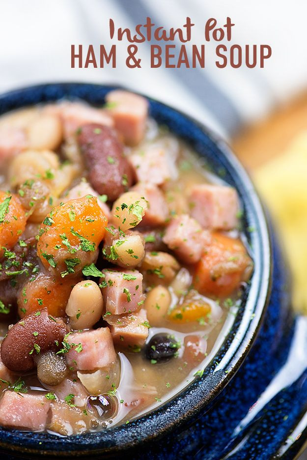Instant Pot Leftover Ham Recipes
 Instant Pot Ham and Beans This is great for leftover ham
