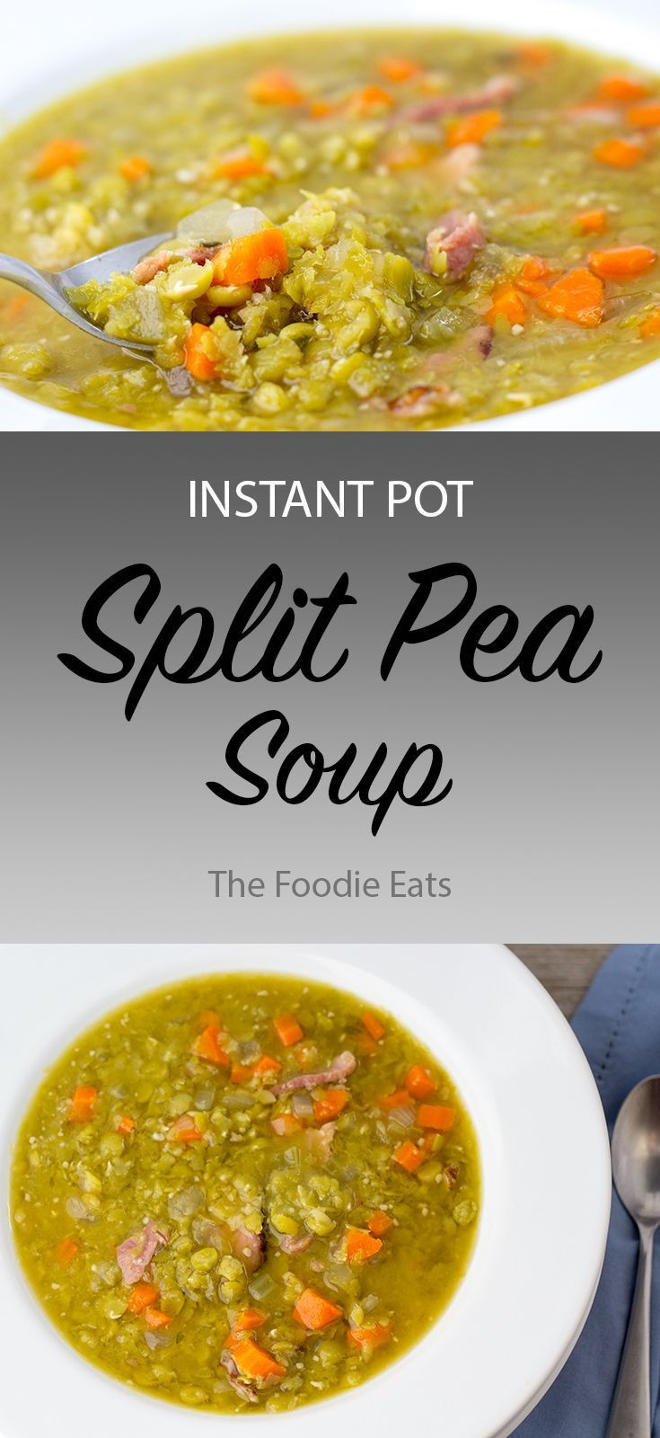 Instant Pot Leftover Ham Recipes
 Instant Pot Split Pea Soup with Leftover Ham