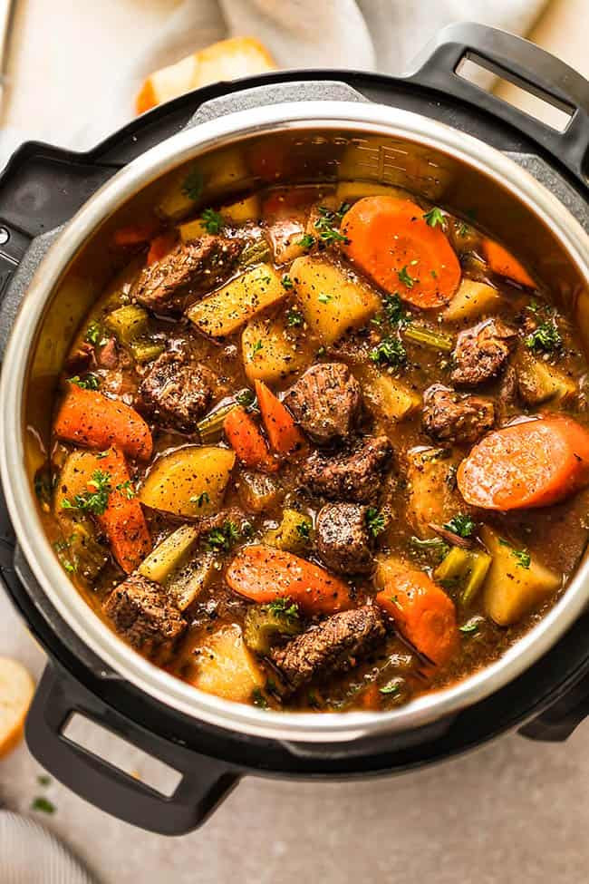 Instant Pot Recipe For Beef Stew
 Easy Instant Pot Beef Stew Recipe