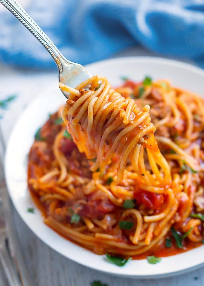 Instant Pot Spaghetti
 Instant Pot Spaghetti