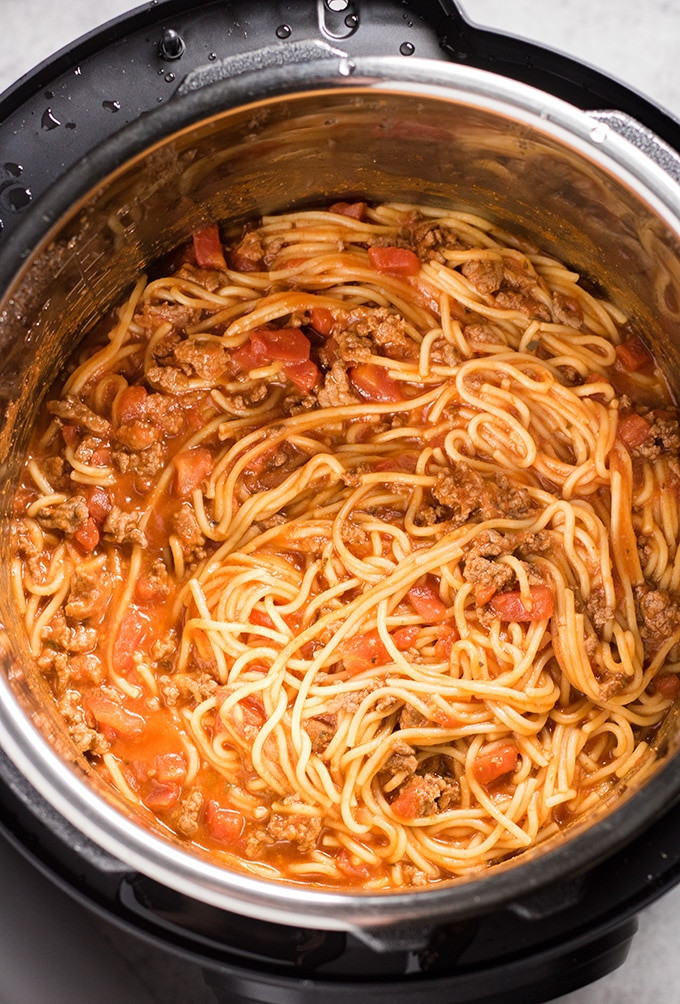 Instant Pot Spaghetti Recipe
 Instant Pot Recipes REASONS TO SKIP THE HOUSEWORK