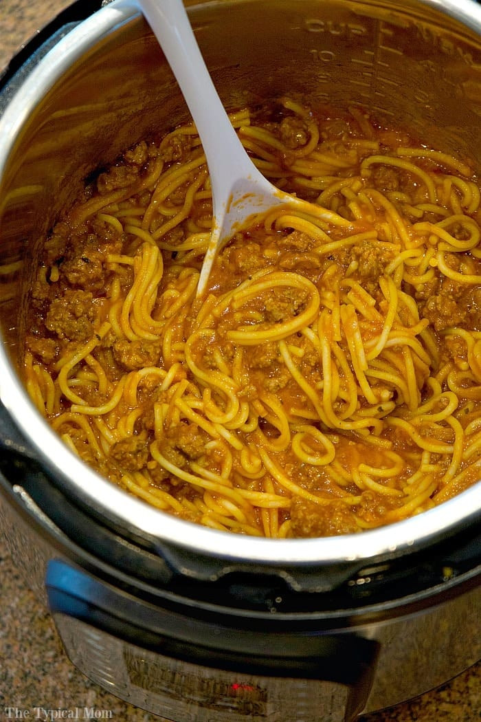 Instant Pot Spaghetti Recipe
 Easy 10 Minute Instant Pot Spaghetti Recipe Video