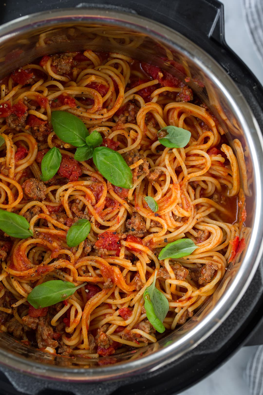 Instant Pot Spaghetti Recipe
 Instant Pot Spaghetti Recipe Cooking Classy