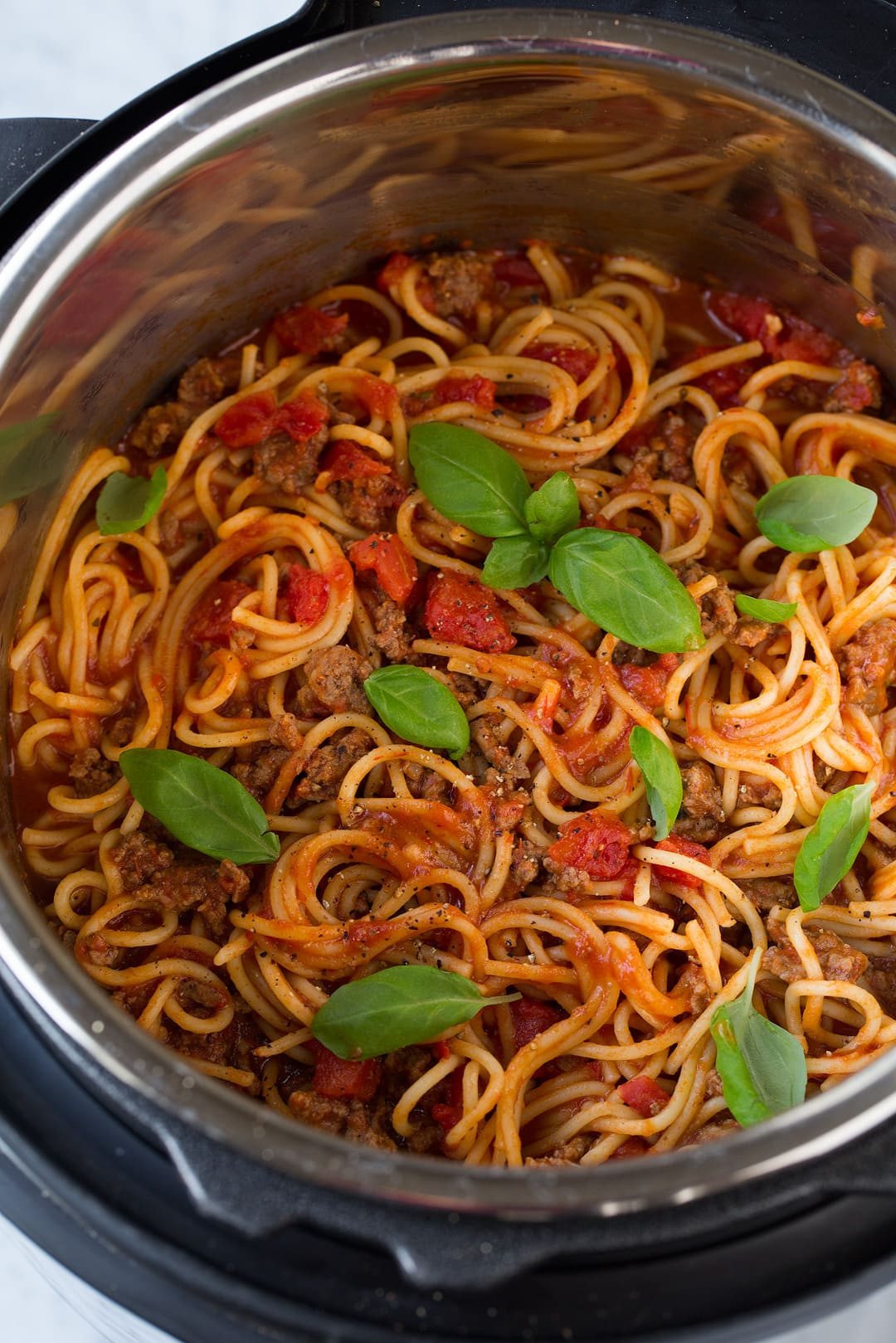 Instant Pot Spaghetti With Jar Sauce
 Instant Pot Spaghetti Recipe Cooking Classy