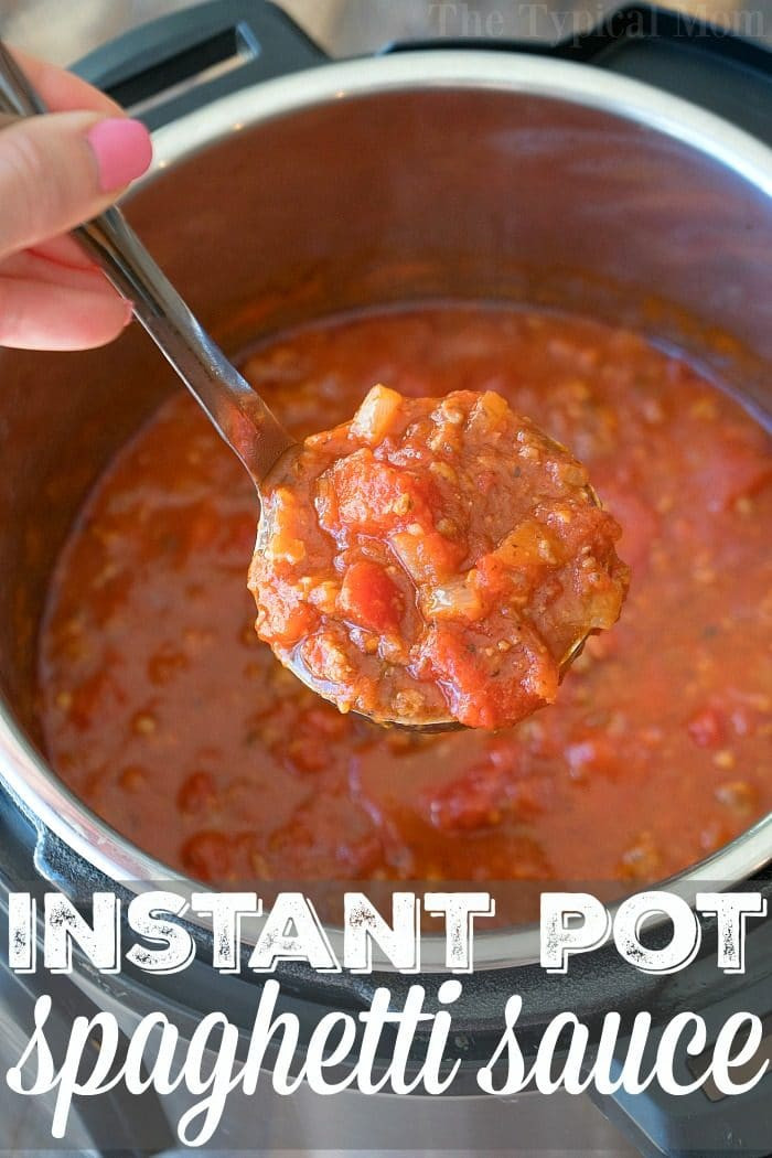 Instant Pot Spaghetti With Jar Sauce
 Homemade Instant Pot Spaghetti Sauce Ninja Foodi