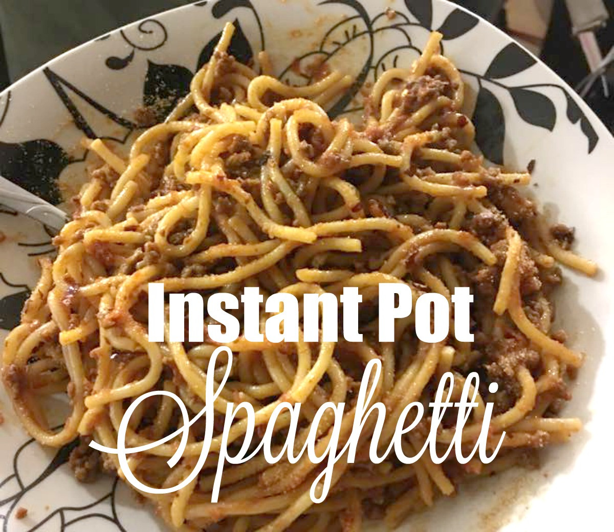 Instant Pot Spaghetti With Jar Sauce
 Reviews Chews & How Tos Instant Pot Spaghetti
