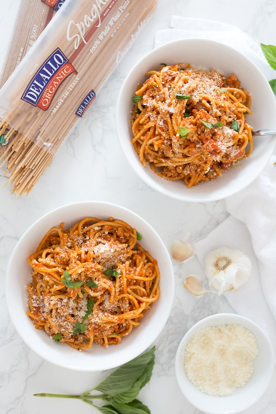 Instant Pot Spaghetti With Jar Sauce
 Instant Pot Spaghetti with Meat Sauce Recipe