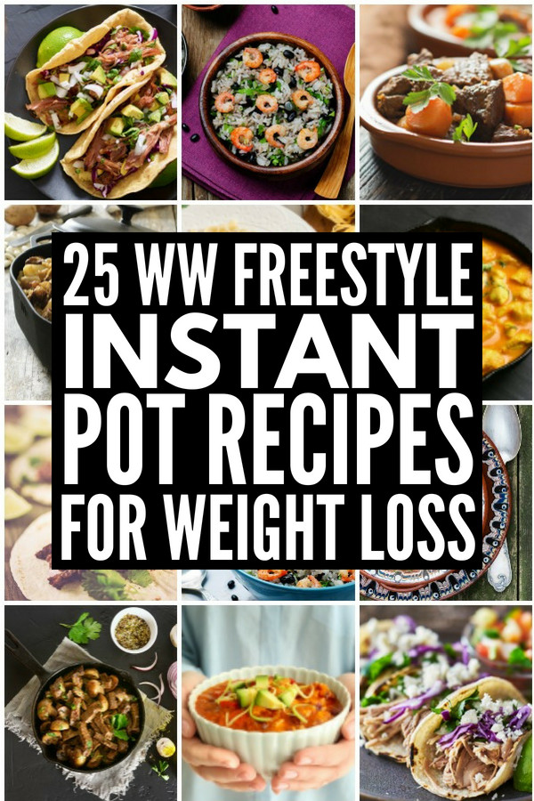 Instant Pot Weight Watcher Recipes
 25 Weight Watchers Instant Pot Recipes for Easy Weight Loss